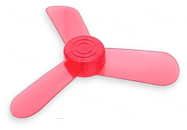 Mini Fan Blade for Toy Motor - 110mm (Min Order Quantity 1pc for this Product)