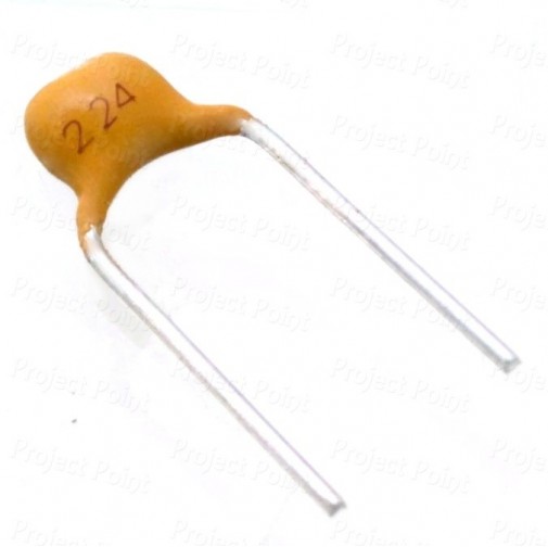 0.22uF - 220nF 50V High Quality Multilayer Ceramic Capacitor (Min Order Quantity 1pc for this Product)