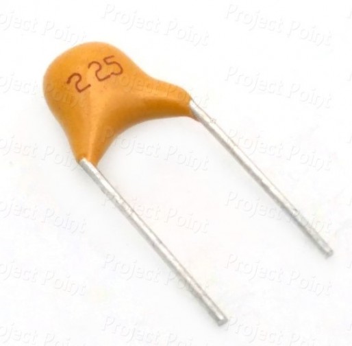 2.2uF 50V High Quality Multilayer Ceramic Capacitor (Min Order Quantity 1pc for this Product)