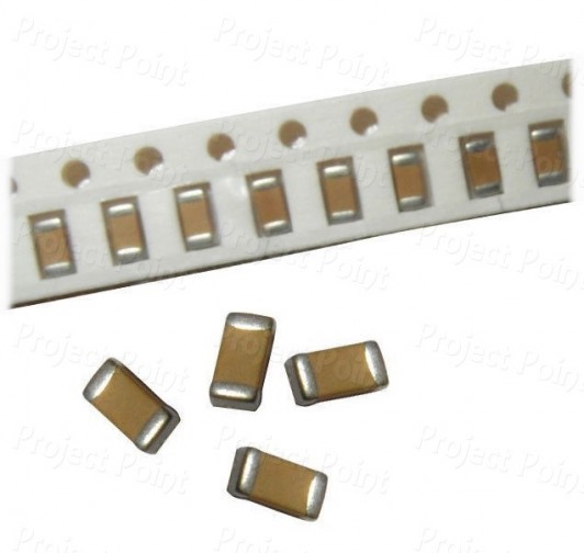 0.0047uF - 4.7nF SMD Ceramic Chip Capacitor - 1206 (Min Order Quantity 1pc for this Product)