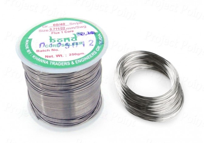 Bond High Quality Resin Cored Solder Wire Loose - 1g (Min Order Quantity 3grms for this Product)