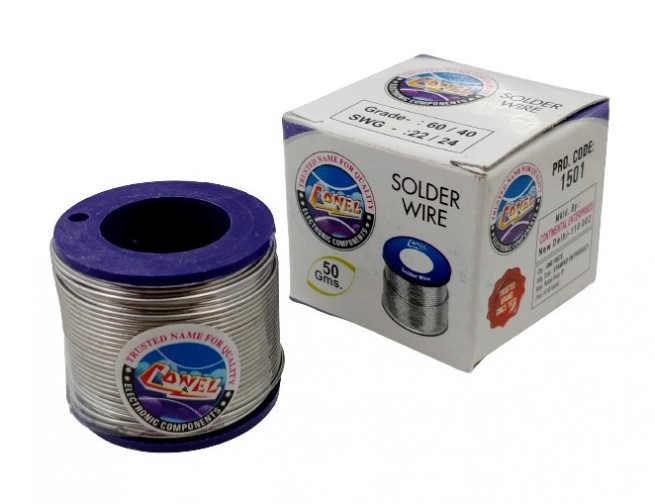 Conel Best Quality Resin Cored Solder Wire - 48g Spool (Min Order Quantity 1pc for this Product)