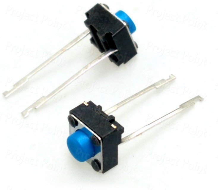 100pcs 665mm Push Button Switch Patch Button Switch Copper pin 4 pins Switch Micro switches 