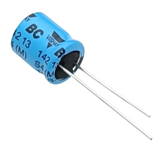 220uF 50V High Quality Electrolytic Capacitor - Vishay (Min Order Quantity 1 pc for this Product)