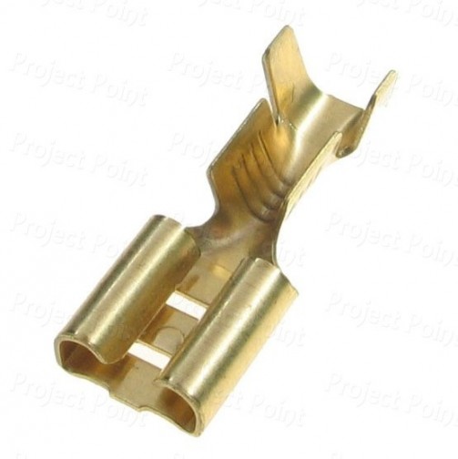 Battery Spade Terminal 6.3mm Female - Heavy (Min Order Quantity 1pc for this Product)